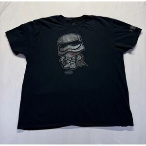 Funko Pop! Tee Shirt Mens 2XL Black Star Wars Smuggler's Bounty Captain Phasma‎